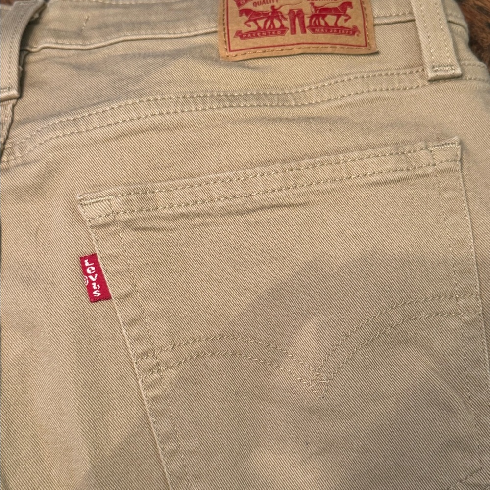 Levi's Khaki Denim Pants